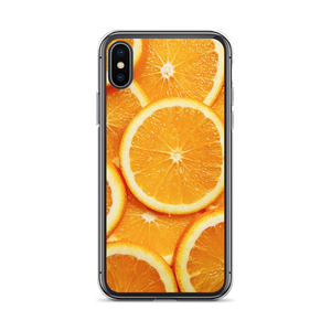 iPhone X/XS Sliced Orange iPhone Case by Design Express