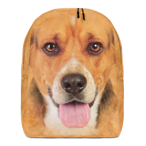 Default Title Beagle Dog Minimalist Backpack by Design Express