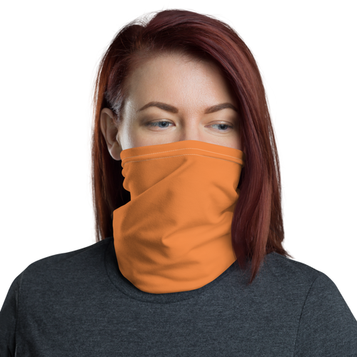 Default Title Orange Neck Gaiter Masks by Design Express