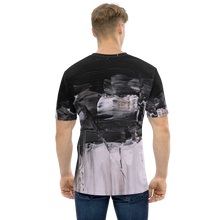 Black & White Abstract Painting Men's T-shirt by Design Express