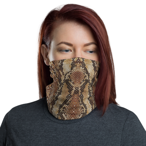 Default Title Snake Skin 03 Neck Gaiter Masks by Design Express