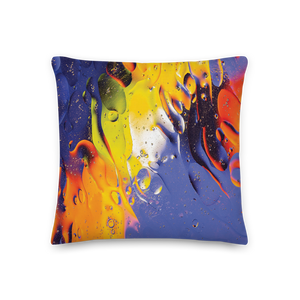 Abstract 04 Square Premium Pillow by Design Express