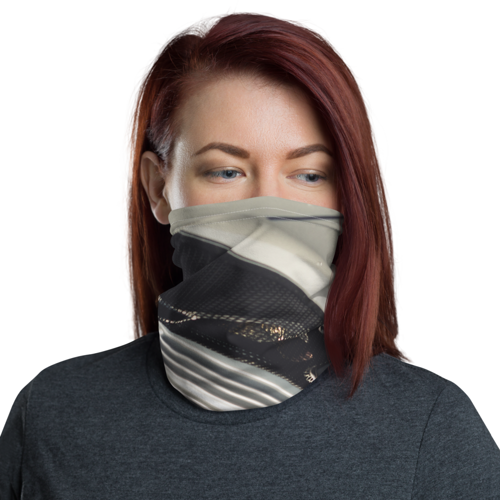 Default Title Grey Automotive Neck Gaiter Masks by Design Express