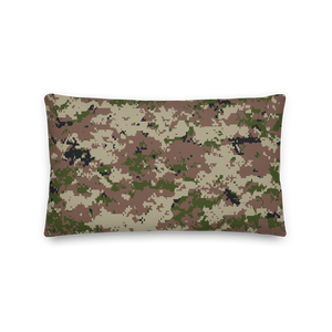 Desert Digital Camouflage Premium Pillow by Design Express