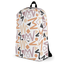 Soft Geometrical Pattern Backpack by Design Express