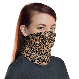 Golden Leopard Neck Gaiter by Design Express