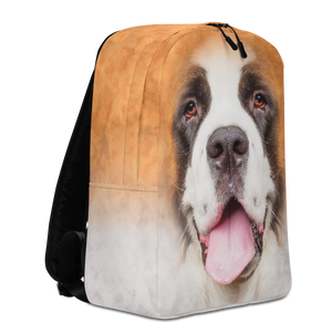 Saint Bernard Dog Minimalist Backpack by Design Express