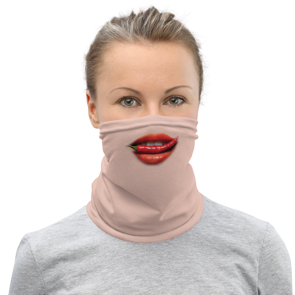 Default Title Women Chili Lips Neck Gaiter by Design Express