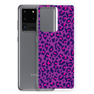 Purple Leopard Print Samsung Case by Design Express