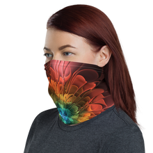 Abstract Flower 03 Neck Gaiter Masks by Design Express