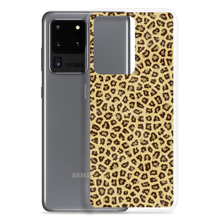 Yellow Leopard Print Samsung Case by Design Express