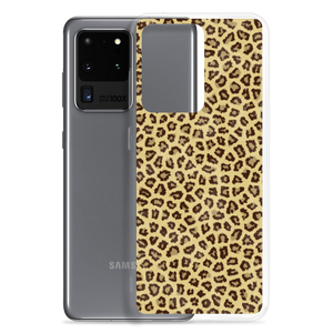 Yellow Leopard Print Samsung Case by Design Express