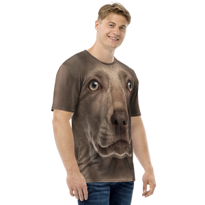 Weimaraner Dog Men's T-shirt by Design Express