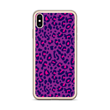 Purple Leopard Print iPhone Case by Design Express