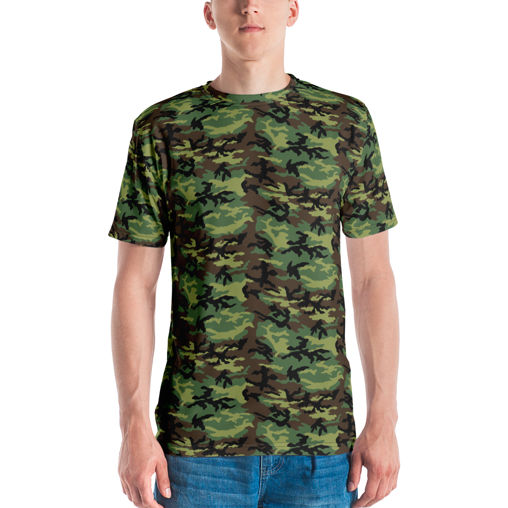 XS Basic Camo Men's T-shirt by Design Express