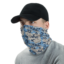 Blue Forest Camo Neck Gaiter Masks by Design Express