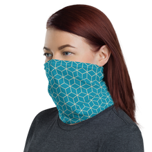 Diamond Turquoise Pattern Neck Gaiter Masks by Design Express