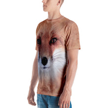 Red Fox "All Over Animal" Men's T-shirt All Over T-Shirts by Design Express