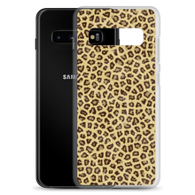 Yellow Leopard Print Samsung Case by Design Express