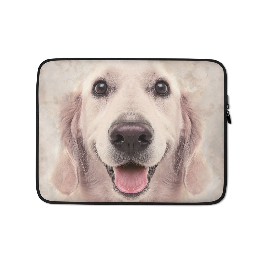 13 in Golden Retriever Dog Laptop Sleeve by Design Express