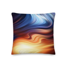 Canyon Swirl Square Premium Pillow by Design Express