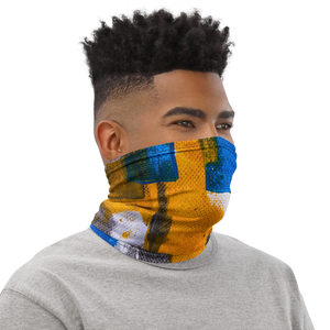 Bluerange Abstract Neck Gaiter Masks by Design Express