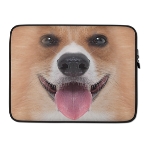 15 in Corgi Dog Laptop Sleeve by Design Express