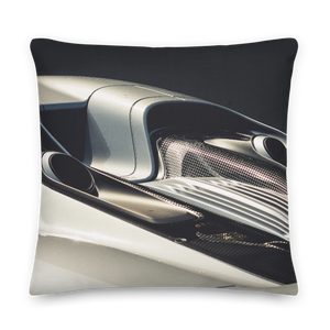 Grey Automotive Square Premium Pillow by Design Express