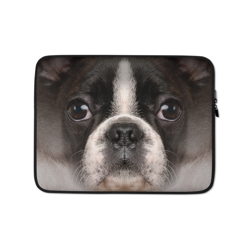 13 in Boston Terrier Dog Laptop Sleeve by Design Express