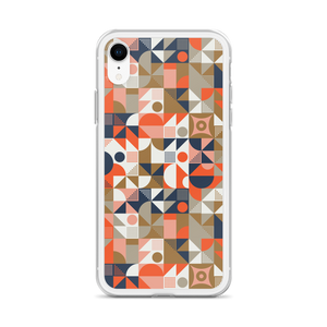 Mid Century Pattern iPhone Case by Design Express