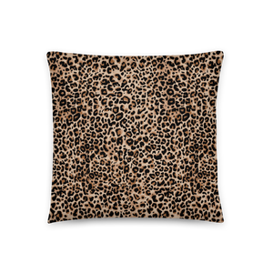 Golden Leopard Basic Pillow by Design Express