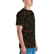 Golden Chains Men's T-shirt by Design Express