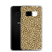 Yellow Leopard Print Samsung Case by Design Express