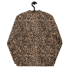 Golden Leopard Unisex Bomber Jacket by Design Express