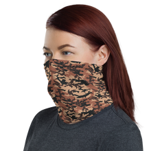 Brown Camo Neck Gaiter Masks by Design Express