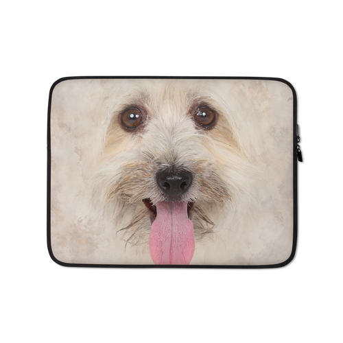 13 in Bichon Havanese Dog Laptop Sleeve by Design Express