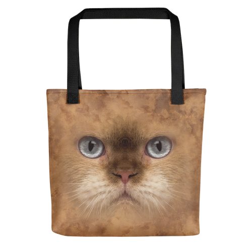 Black British Cat Tote bag Totes by Design Express