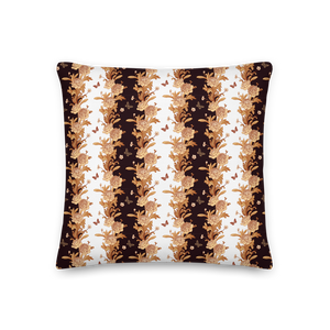 Gold Baroque Square Premium Pillow by Design Express