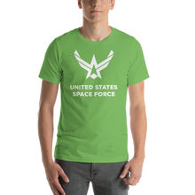 Leaf / S United States Space Force "Reverse" Short-Sleeve Unisex T-Shirt by Design Express