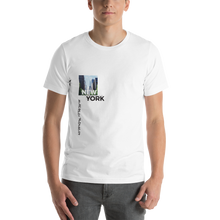 XS New York Coordinates Unisex White T-Shirt by Design Express