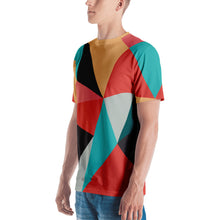 Abstract Geometrical Pattern Men's T-shirt by Design Express