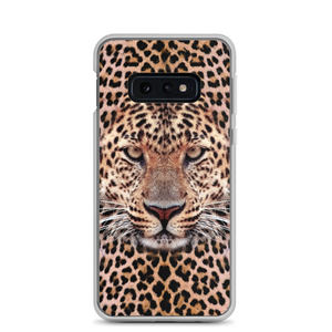 Samsung Galaxy S10e Leopard Face Samsung Case by Design Express