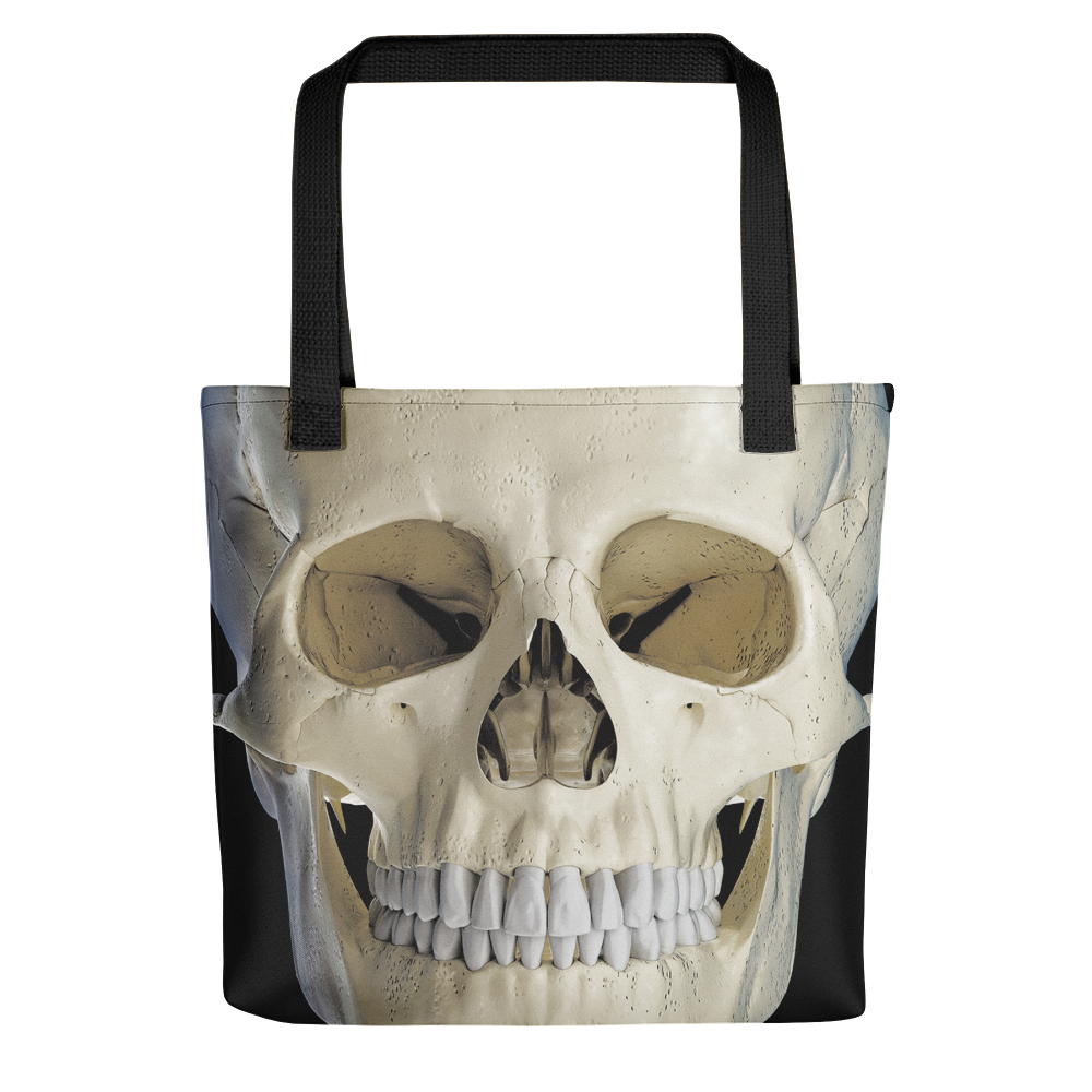 Default Title Skull Tote Bag by Design Express