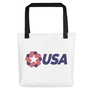 Black USA "Rosette" Tote bag Totes by Design Express