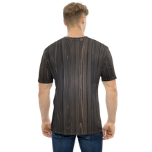 Black Wood Men's T-shirt by Design Express