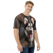 Husky "All Over Animal" Men's T-shirt All Over T-Shirts by Design Express