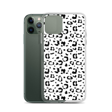 Black & White Leopard Print iPhone Case by Design Express