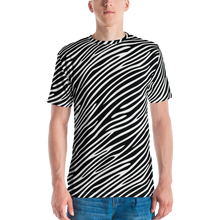 XS Zebra Print Men's T-shirt by Design Express