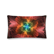 Abstract Flower 03 Rectangle Premium Pillow by Design Express