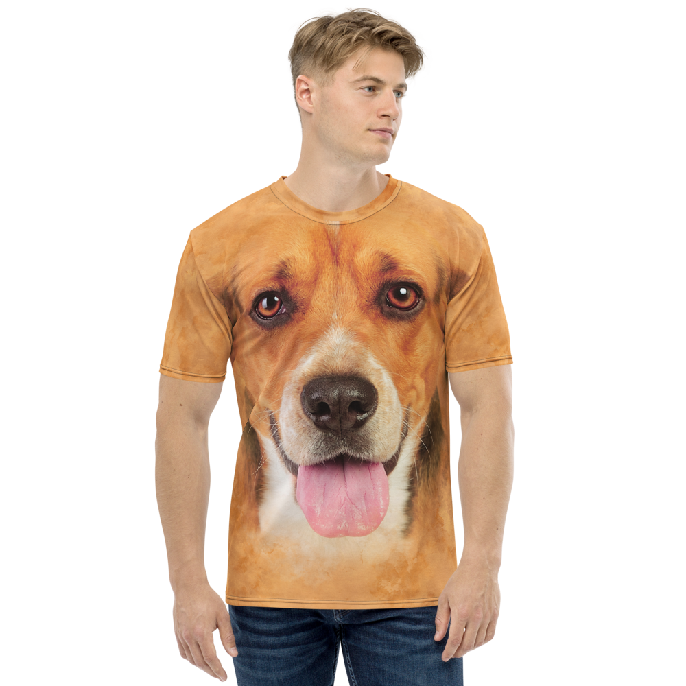 XS Beagle Dog Men's T-shirt by Design Express